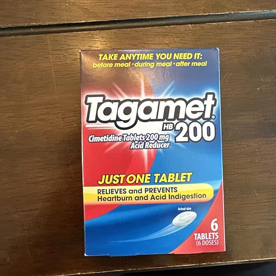 Tagamet HB 200mg, 6 Tablets (Pack of 3)