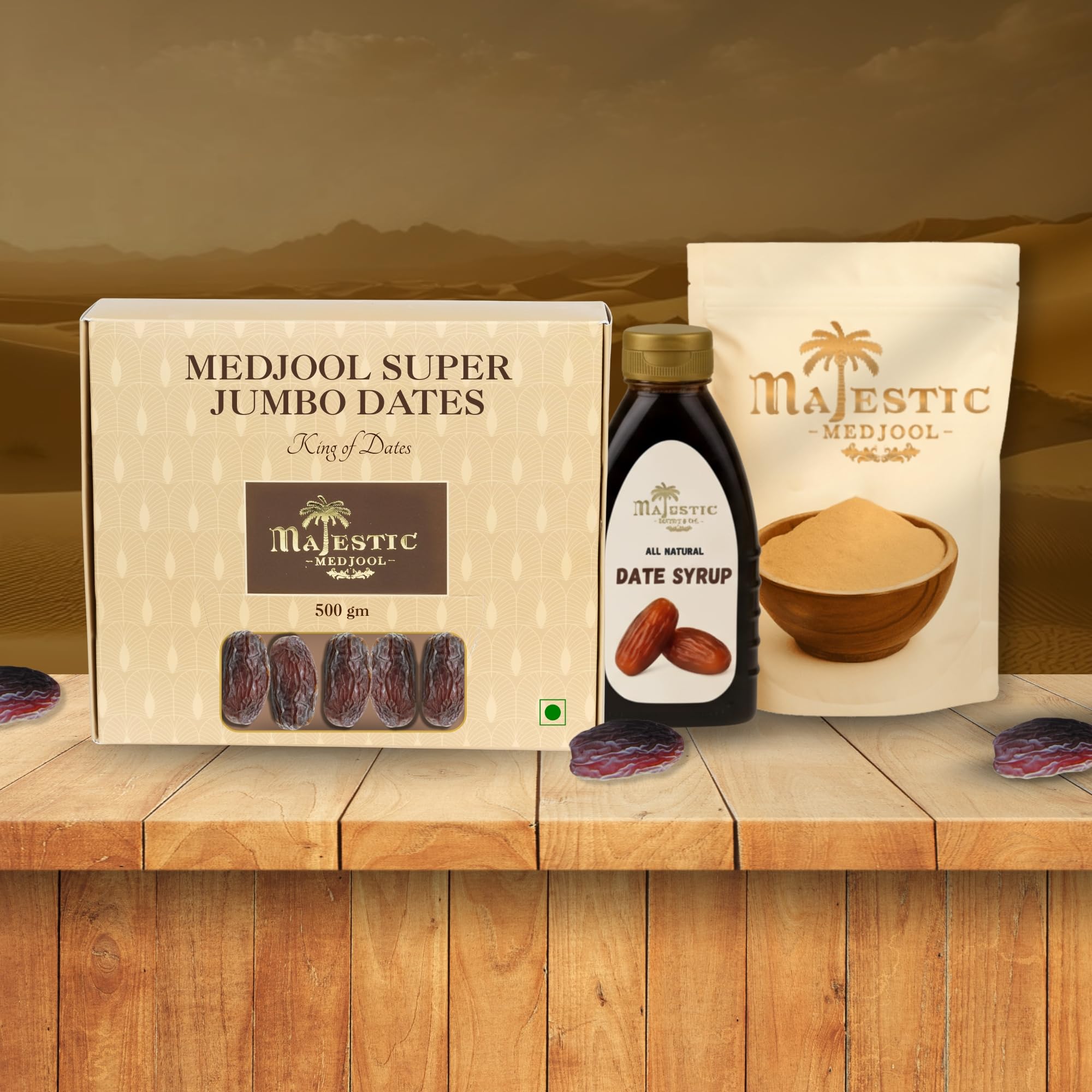 Majestic Medjool Healthy Lifestyle Pack – Dates 500g + Dates Powder 500g + Date Syrup 400g-image-18