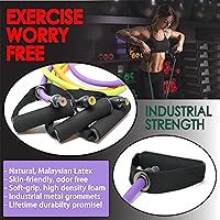 Vista 8 de TRIBE Juego de bandas de resistencia + paquete de accesorios premium