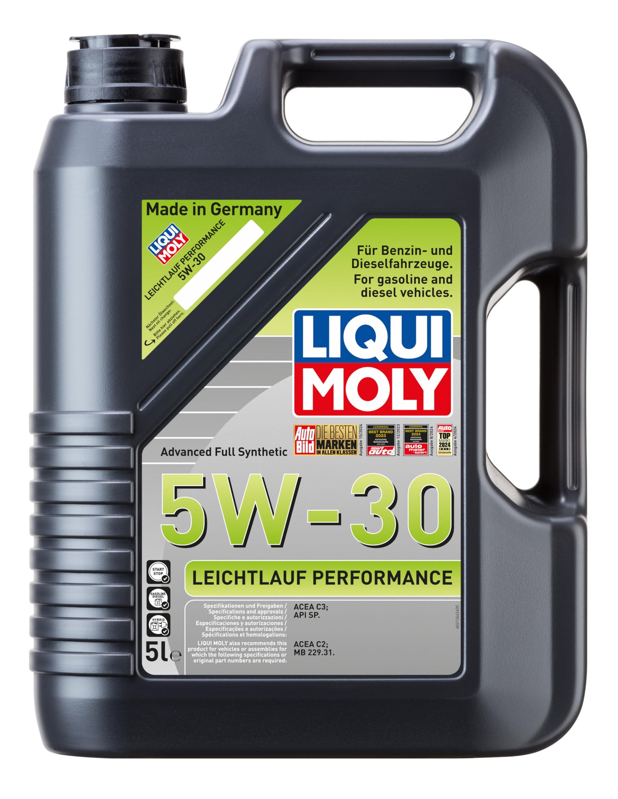 Liqui Moly Performance Motor Yağı 5W-30 5 l Otomotiv Bakım Ürünü