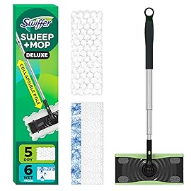 Swiffer Sweep & Mop Deluxe 2-in-1 Floor Mopping an..