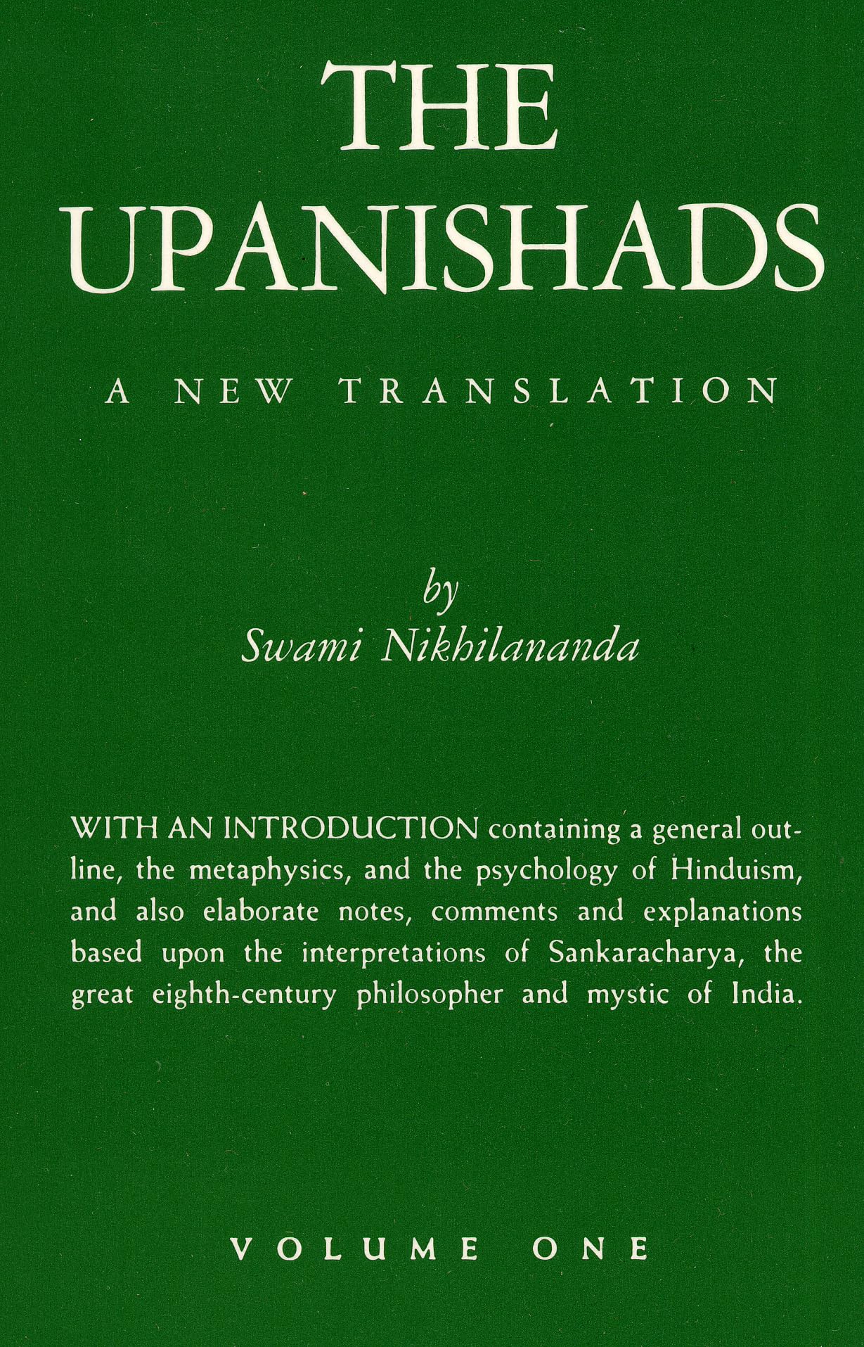 Upanishads, Volume 1