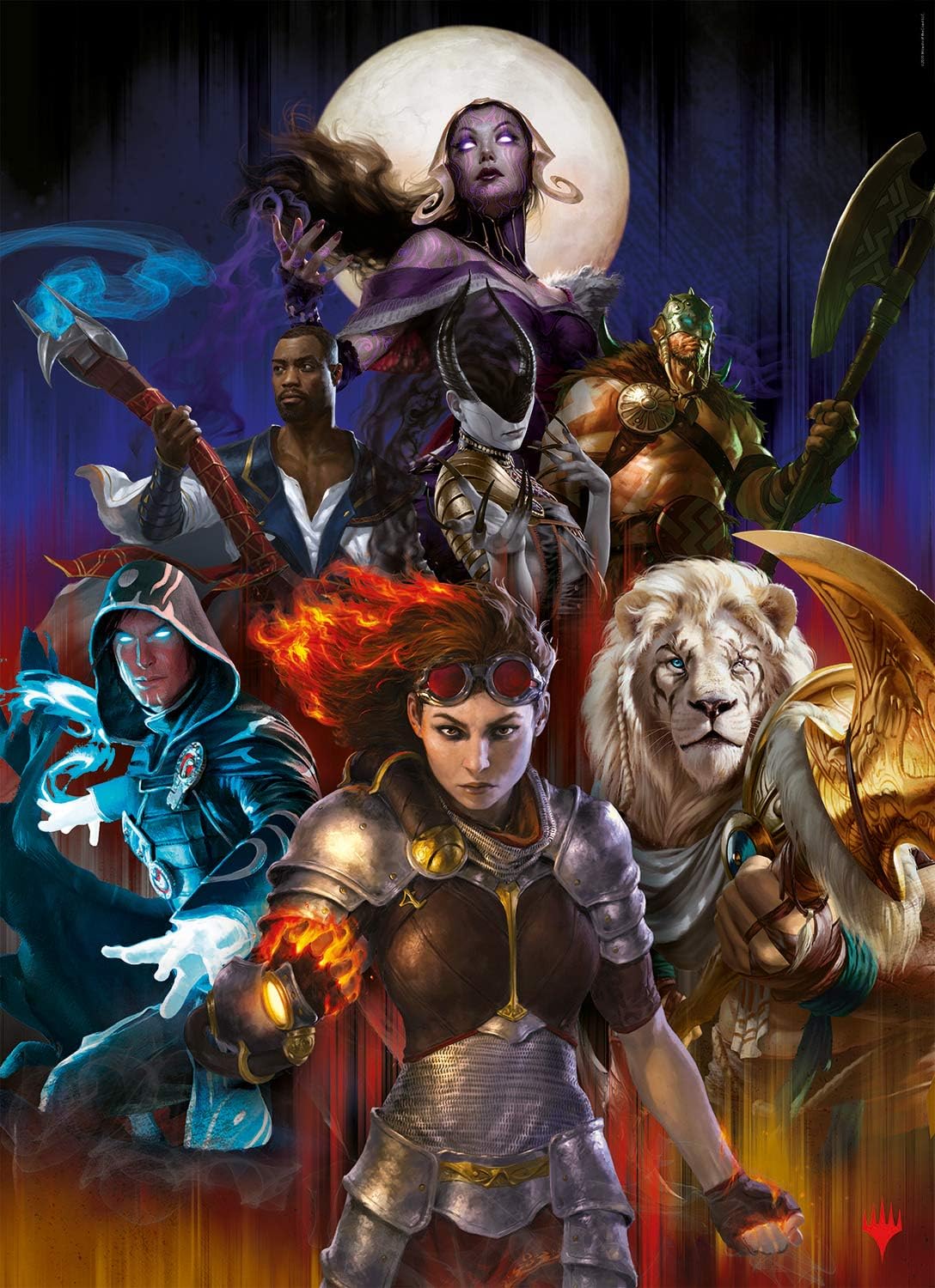 Clementoni - 39563 - Collection Puzzle - Magic The Gathering - 1000 Pieces - Made in Italy - Jigsaw Puzzles for Adult