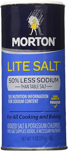 Mortons Salt Lite, 11 oz