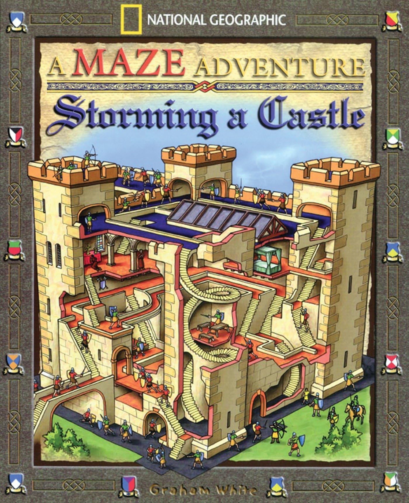 Cover of Storming A Castle: National Geographic Maze Adventures