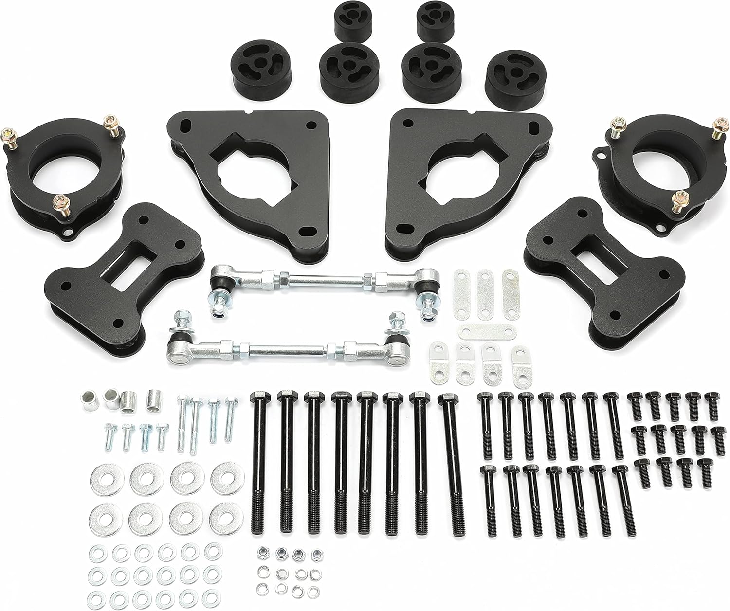 Kojem 2" Front & Rear Full Leveling Lift Kit Compatible with 2015-2023 Jeep Renegade Compass 4-Door W/Sway Bar Link Suspension Lift Kit