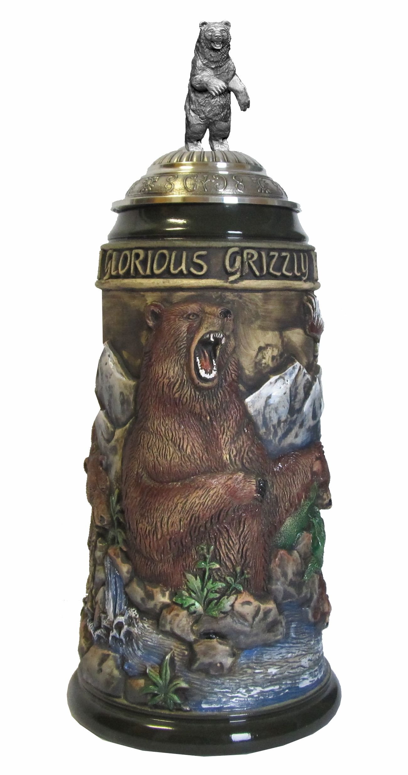 Chope de bière allemande pour soirées de dégustation rustique 0,75L