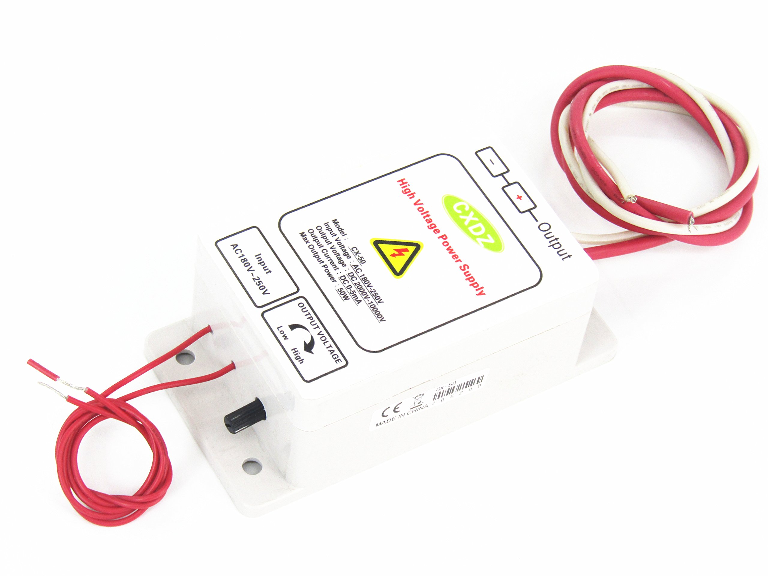 High Voltage Power Supply with 40KV Output for Removing Smoke Lampblack