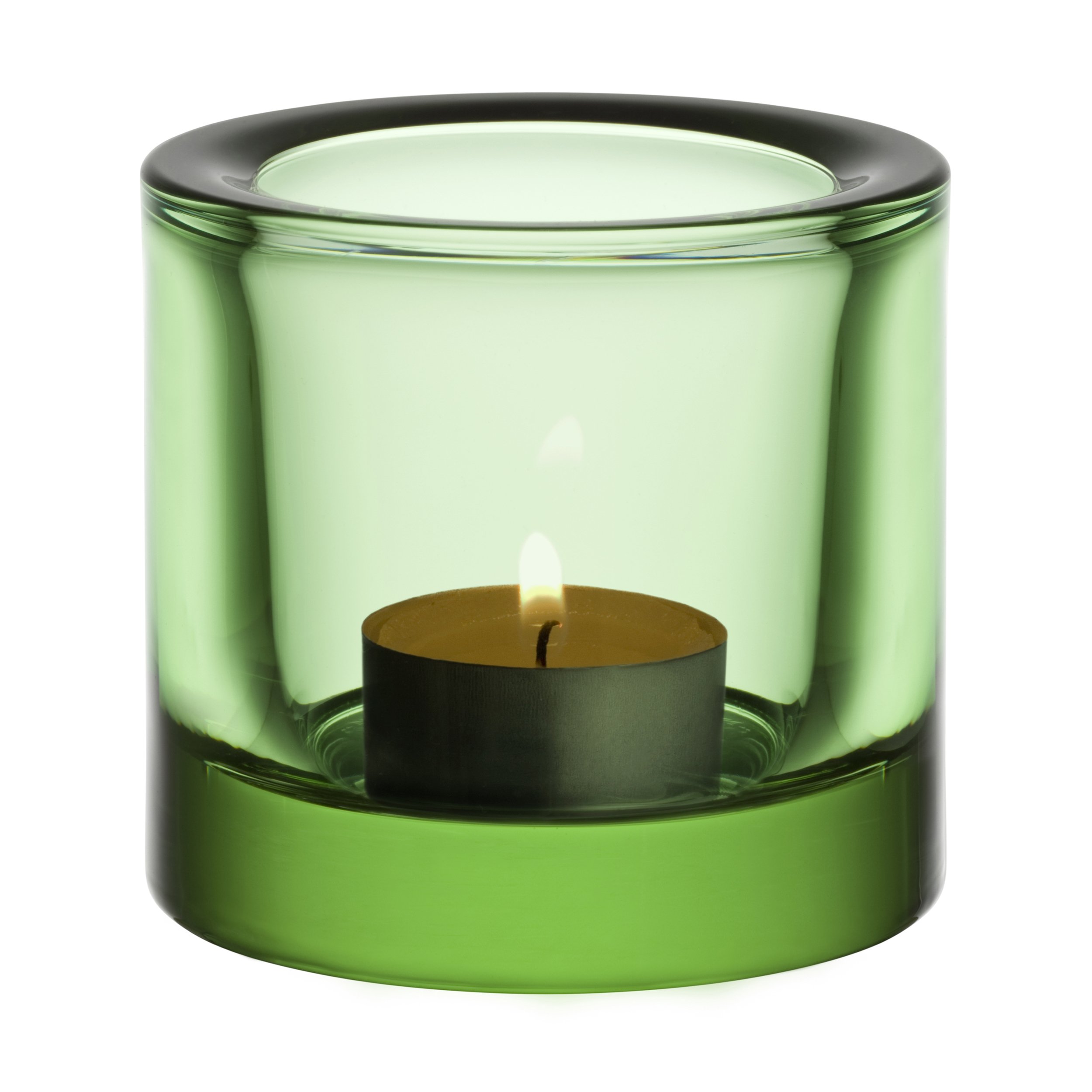 希少サイズ★イッタラ／キビISO KIVI 80 アップルグリーン キビ／Kivi キャンドルホルダー（イッタラ／iittala） フリーデザイン