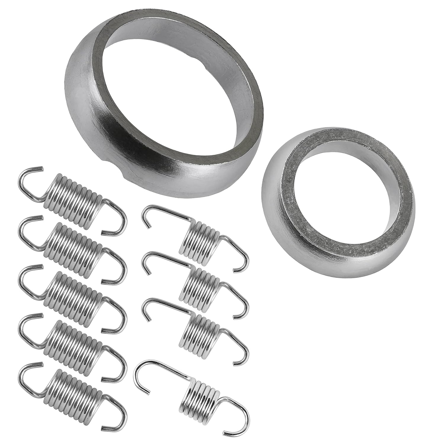 Caltric Muffler Gaskets and Springs Kit Compatible with Arctic Cat Sabercat 500 / LX 2005
