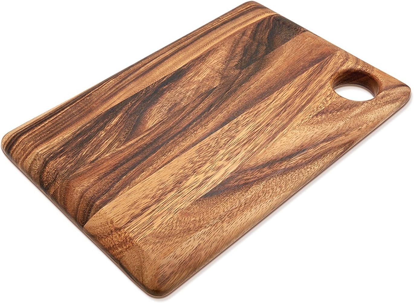 28197, Wood, Rectangular Everyday Cutting Board: 12" x 8' 'x .75''