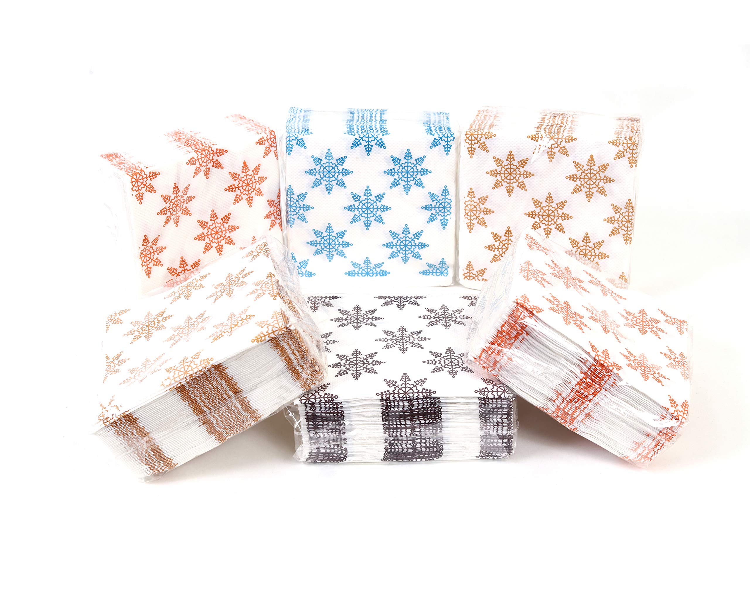 Breeze Ultra Soft 2 Ply 50s Paper Serviettes each (Brown, Blue and Orange) -Printed Napkin - 33cmx33cm-Pack of 6 (B08F7SHY5L) Amazon Price History, Amazon Price Tracker
