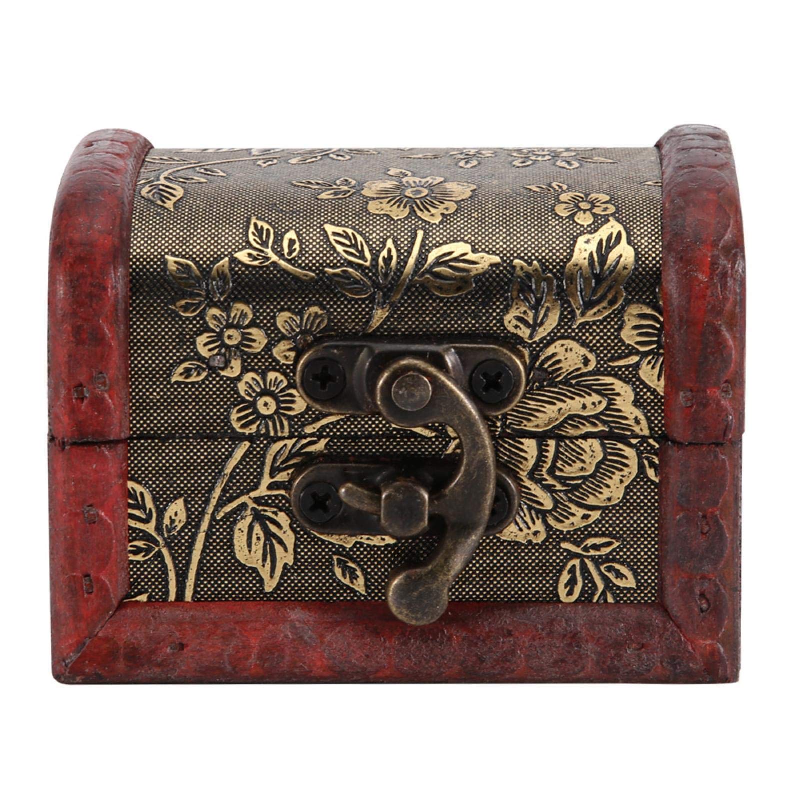 Treasure Chest, Desk Storage Box Photography Props Small for Jewelry for Ornaments-image-35