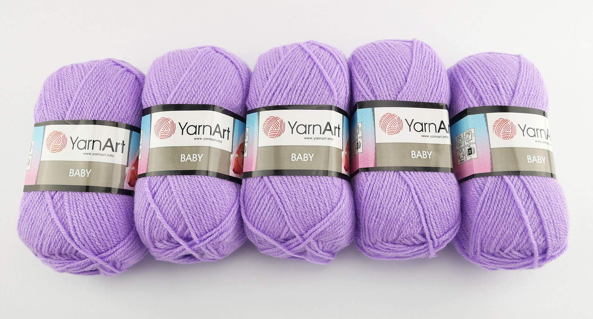 YarnArt El Örgü İpi BABY, 9560, 5x50 gr