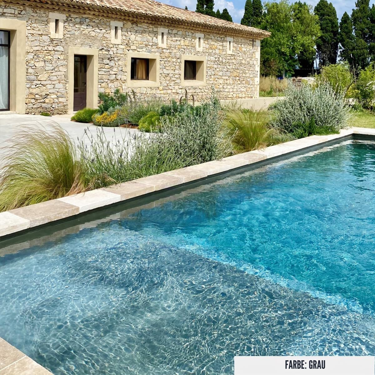 Wasserabweisender Dichtputz für Pools und Becken: ARCACIM POOL Grau - 25 kg