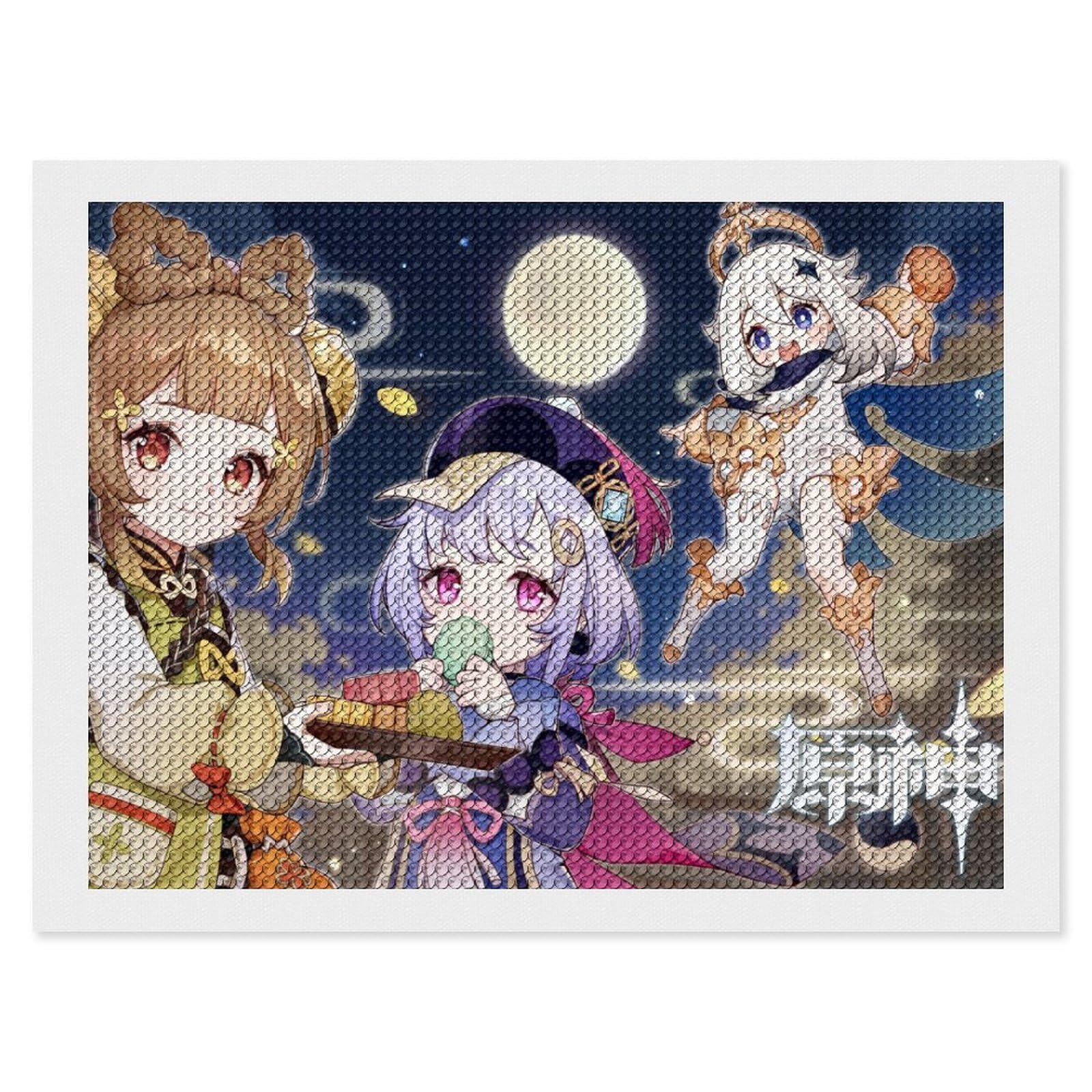 ダイヤモンドアート　原神 Amazon | 原神ダイヤモンドアートダイヤモンドアート キット全面