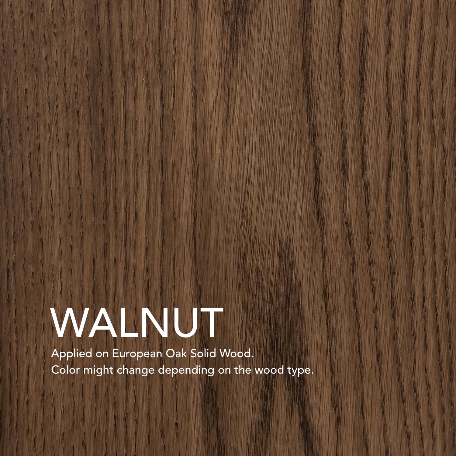 Natura Onecoat Wood Stain Oil - 200 ft² - 360 ml, Walnut – Wood