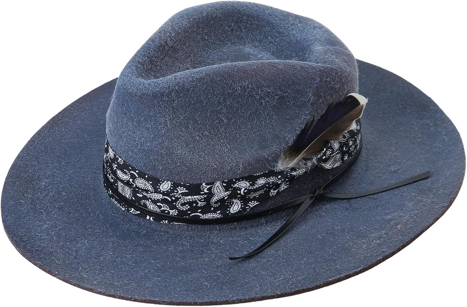 Distressed Ethnic Wool Hat with Distressed Detail Trendy and Comfortable for Men and Women Personalized and Stylish Hat