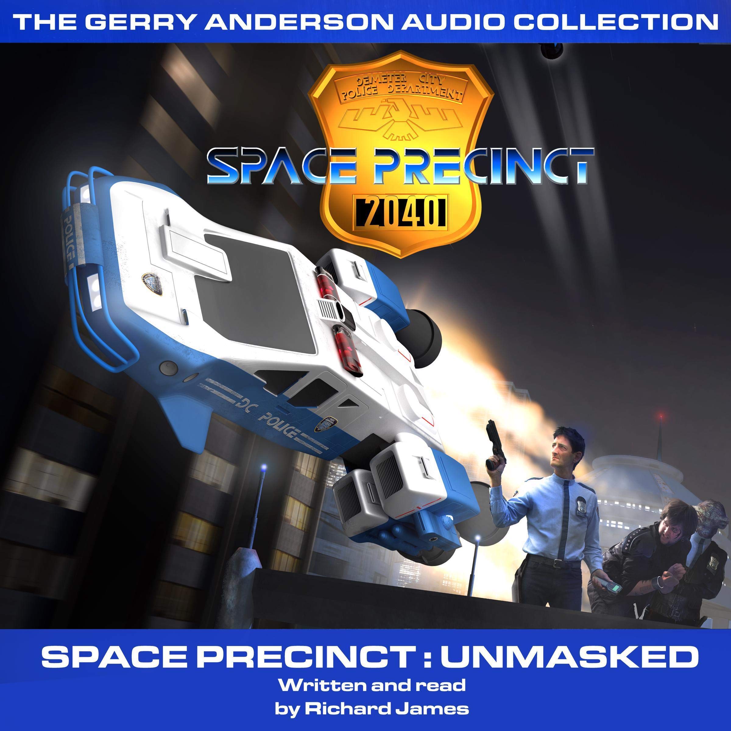 Cover art for Space Precinct Unmasked