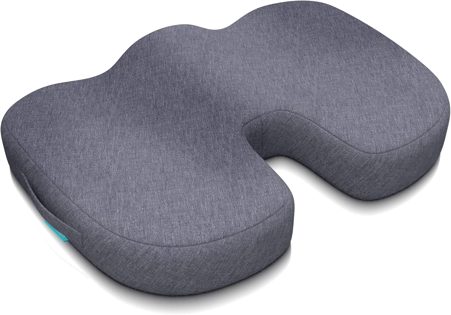 bonmedico Cojin Antiescaras - Almohada Lumbar Ortopédica Portatil - para Asiento de Coche, Silla Oficina y Gaming, Sillas de Ruedas - Cojín Coxis