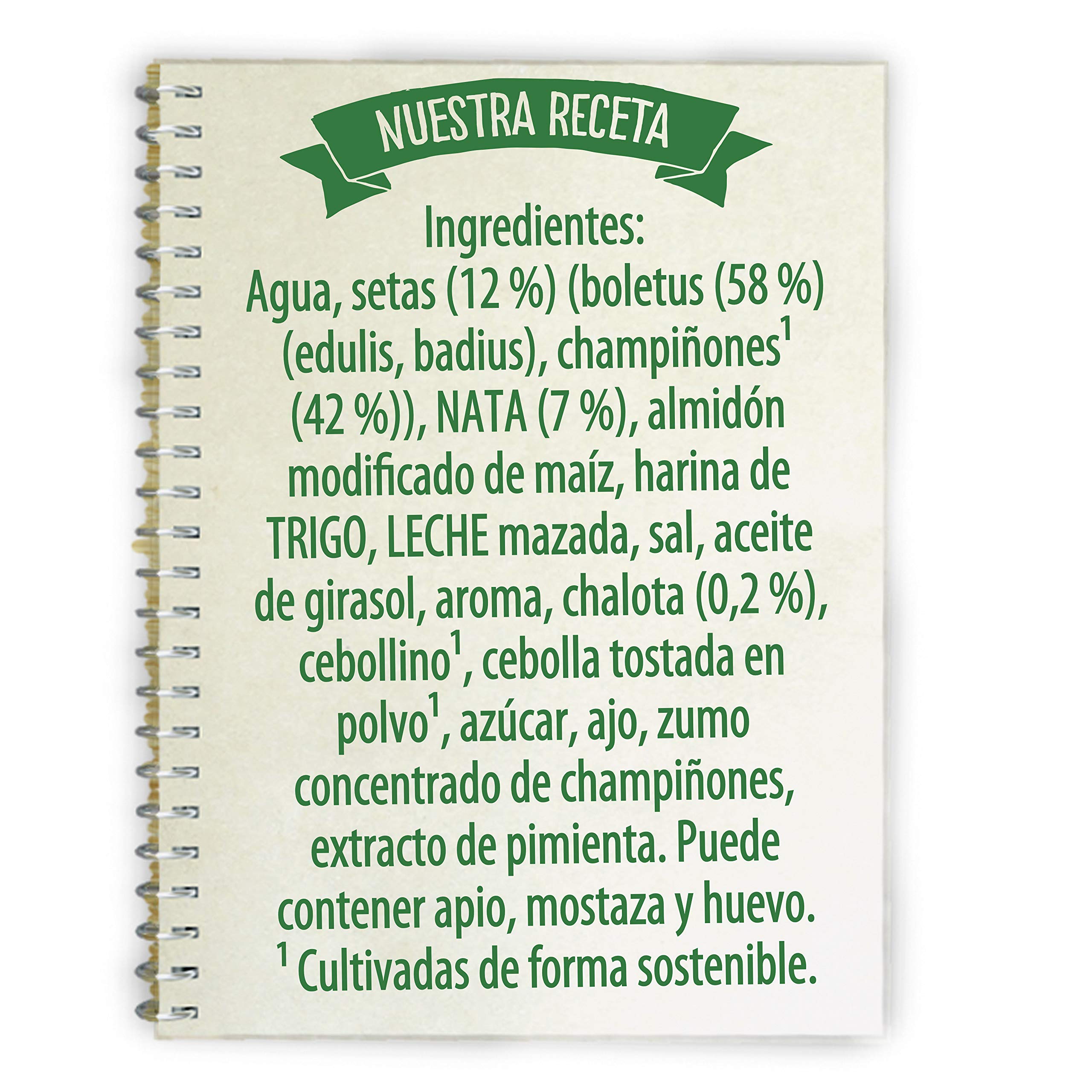 Knorr Crema de Setas del Bosque 500 ml Pack de 4
