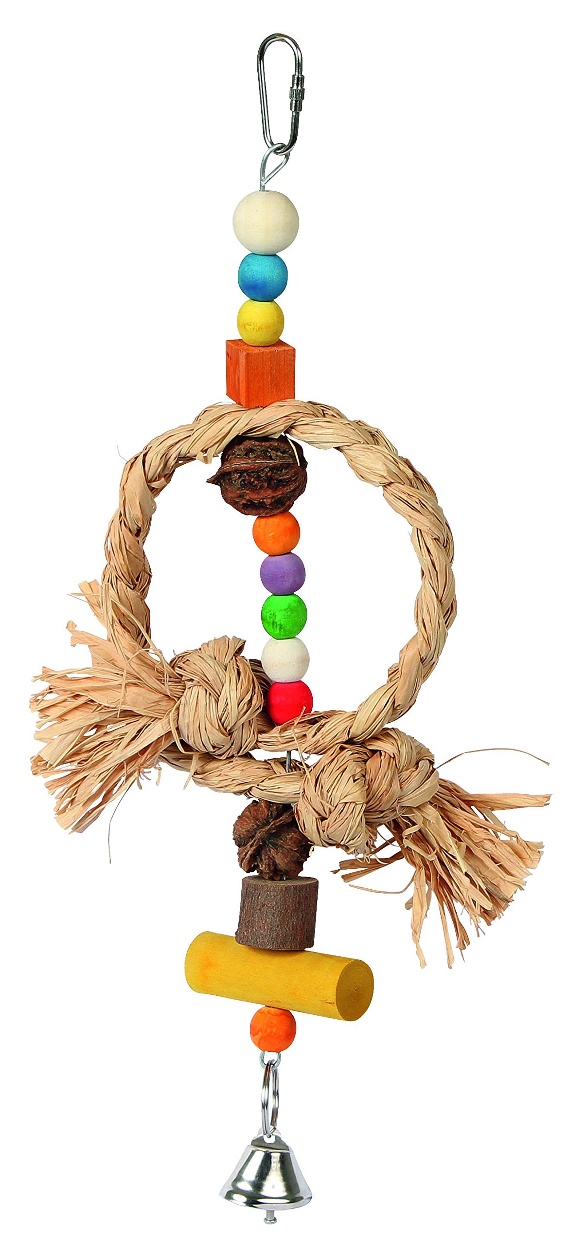 Kerbl Multicolore Nature Bird Toy Raffia (X1)