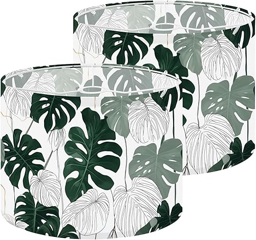 Miniatura 21 de Drum Lamp Shade Floral style 70s groovy daisy flowers Retro floral naive design Style Lampshade for Floor Lamps Table Lamps Pendant Light 13"x10"