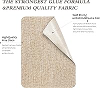 Vista 23 de KING MOUNTAIN - Parche de lona para colocar con la plancha, 3 x 60 pulgadas, parche de reparación de tela 100% de algodón, impermeable; para sofás