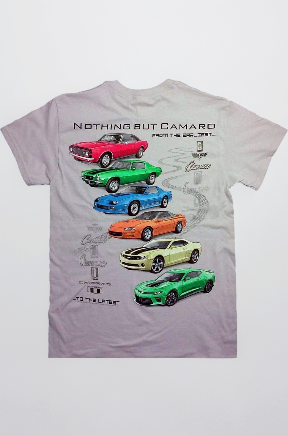 T's Chevy Camaro T-Shirt - 100% Cotton - Preshrunk