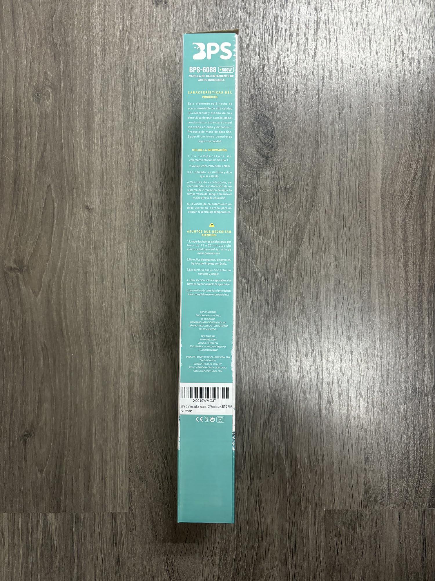 Riscaldatore Acquario BPS 300W Sommergibile - Per Vasche 150-300 Litri - Foto 4