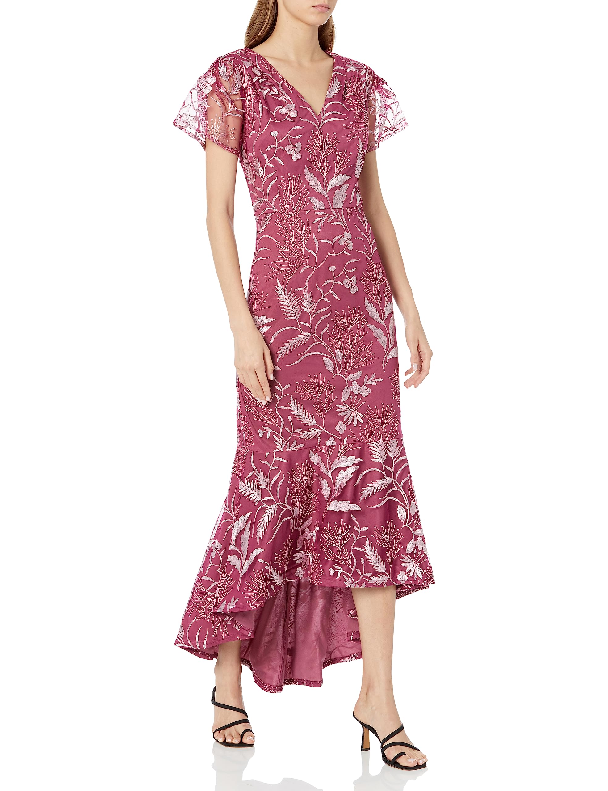 JS Collectionswomens Katie High-low Gown Formal Dress