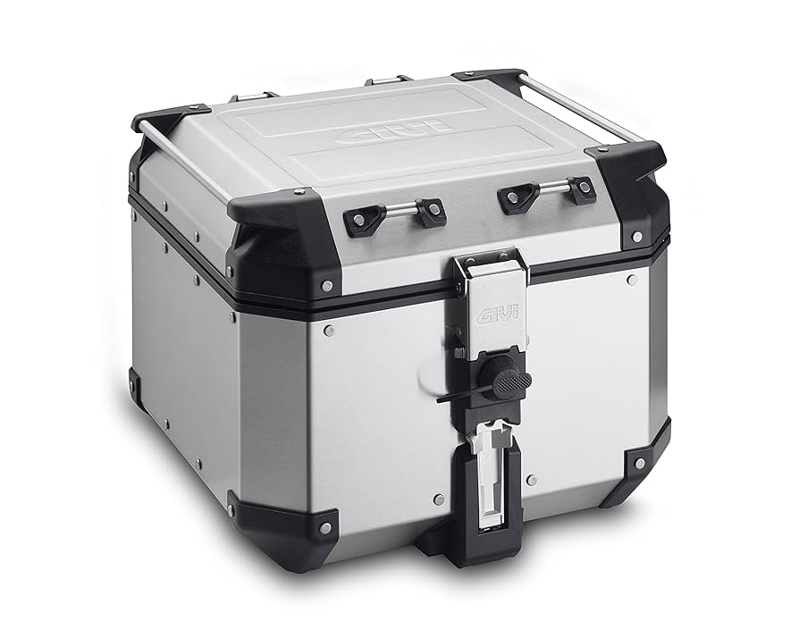 GIVIトレッカーアウトバック42アルミニウムトップケース用リアボックス鍵付き Amazon | GIVI＼ ジビ アルミ モノキーケース Trekker Outback