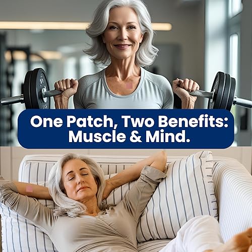 Miniatura 4 de Parches de magnesio para hombres y mujeres – Apoyo para dormir y relajación, recuperación muscular, función nerviosa – Fabricado en Estados Unidos –