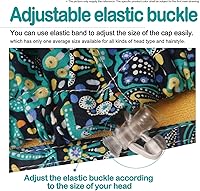 Vista 191 de GUOER Sombrero Bouffant Gorra Talla única Multicolor