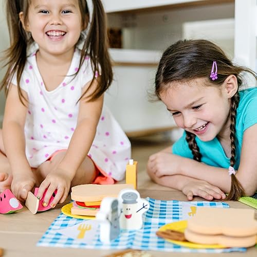 Miniatura 8 de Melissa & Doug ¡Blue's Clues & You! Comparte con el juego de picnic azul con marioneta de mano - Certificado FSC