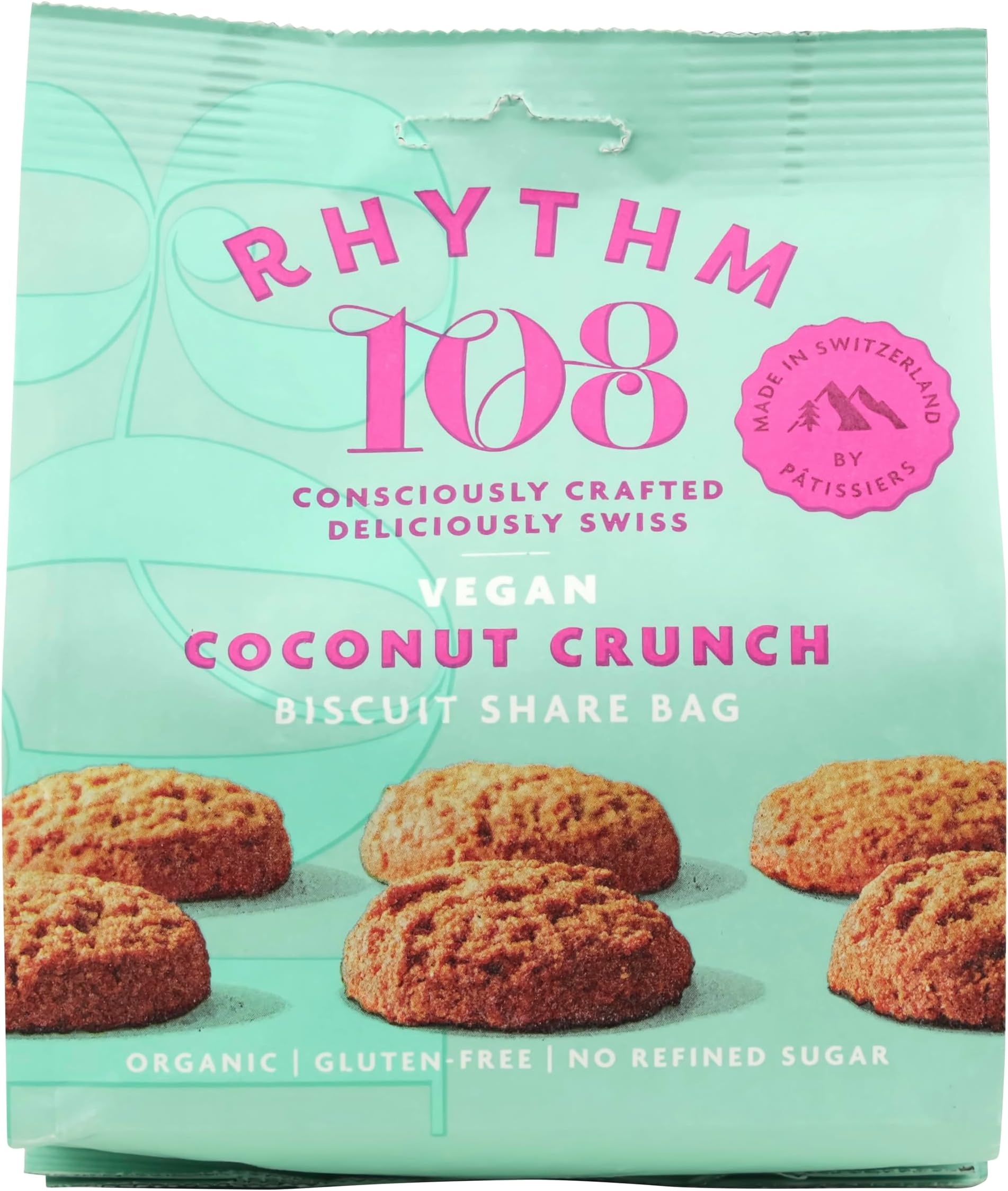 Tea Biscuit Share Bag - Coconut Crunch - 135g