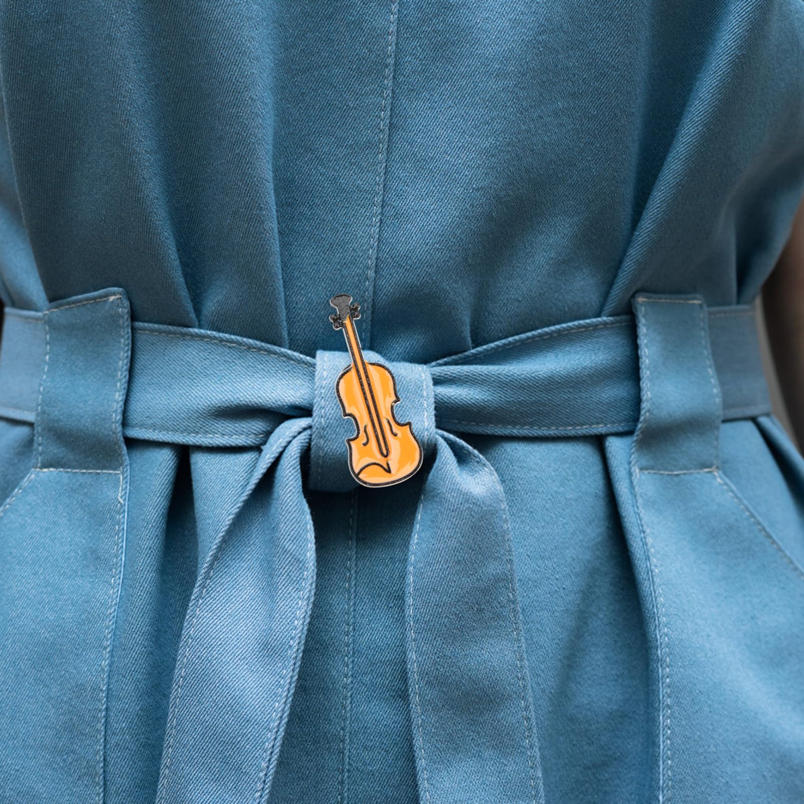 Beavorty Spilla Violino Metallo Per Abbigliamento Decorazioni Per Costume E Accessori Musicali Perfetta Per Speciali E Regali