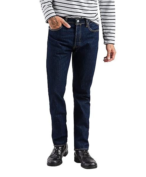 Levi's Men's 501 Jean, Rinse, 32W x 32L