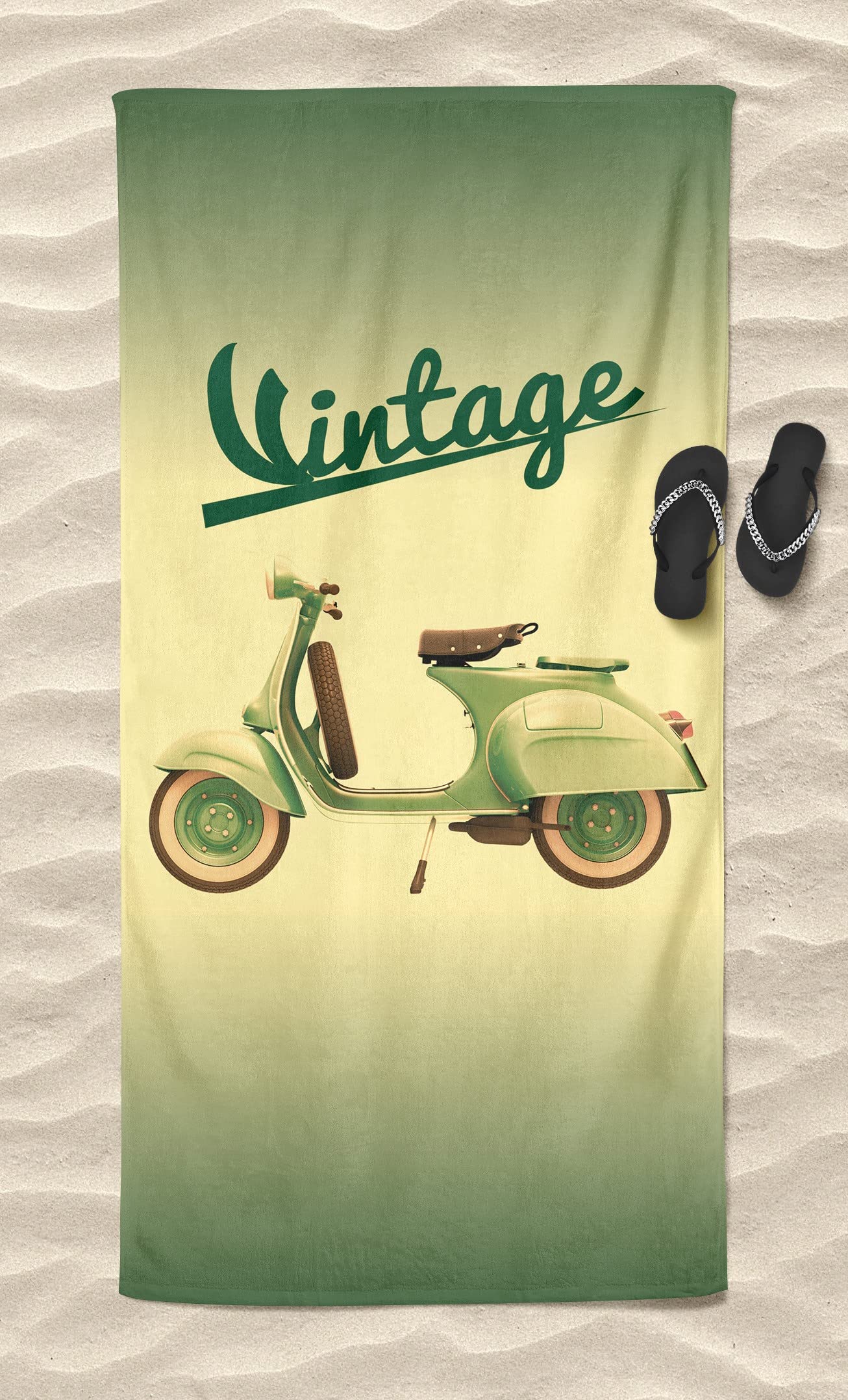 SERVIETTE DE PLAGE Dans L’éponge SURF MANIA Mesure Grand Cm. 90 X 170