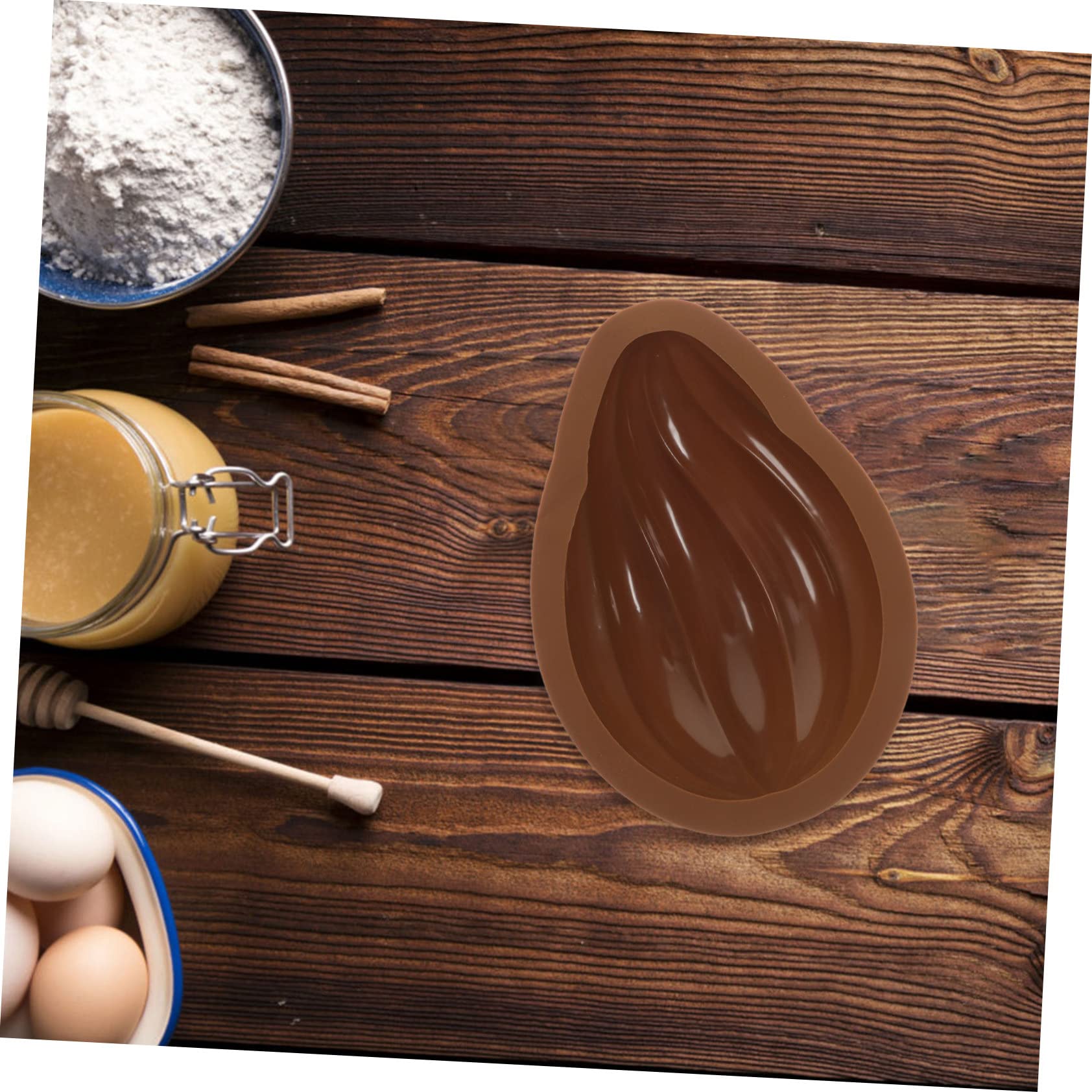 Zerodeko 5piezas Molde De Silicona Para De Pascua Utensilio De Repostería Para Chocolates y Postres Para Crear Deliciosos Huevos De Chocolate Celebraciones De Pascua
