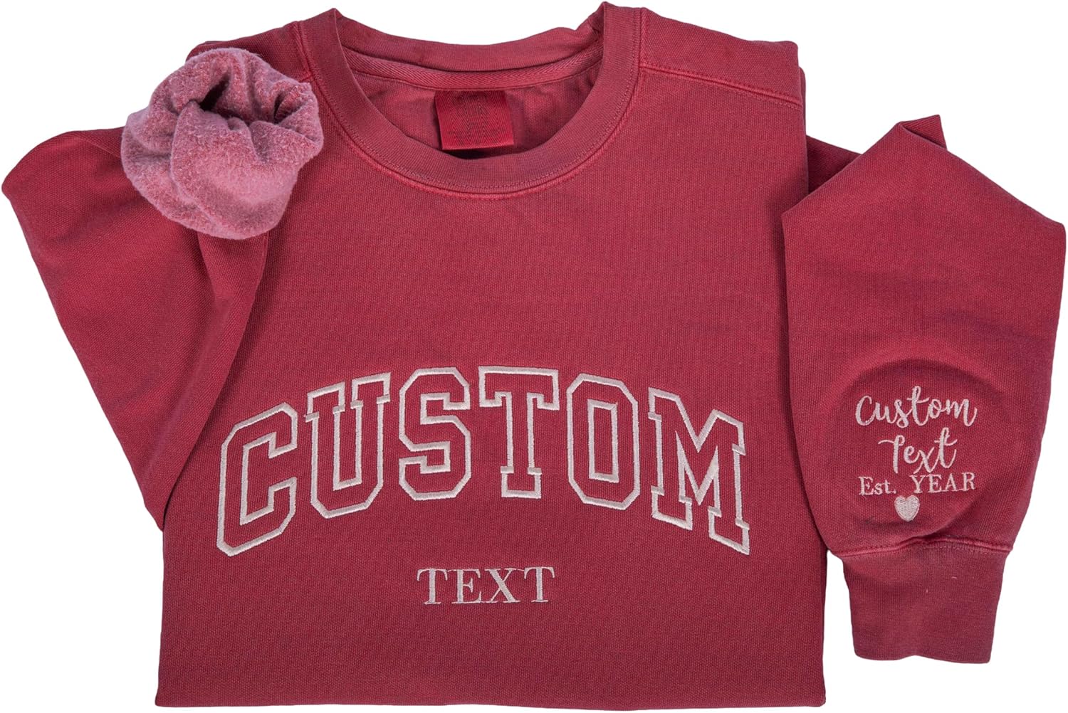 Custom Mama Est Embroidery Sweatshirt, New Mom Cozy Embroidered Mama Hoodie or Crewneck