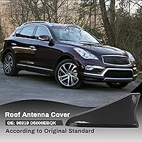 Vista 2 de Fydun Cubierta de antena de aleta de tiburón para coche, base aérea de techo 96219 D5000EBQK para Optima 2014‑2020 para Sonata Genesis Sedan Coupé