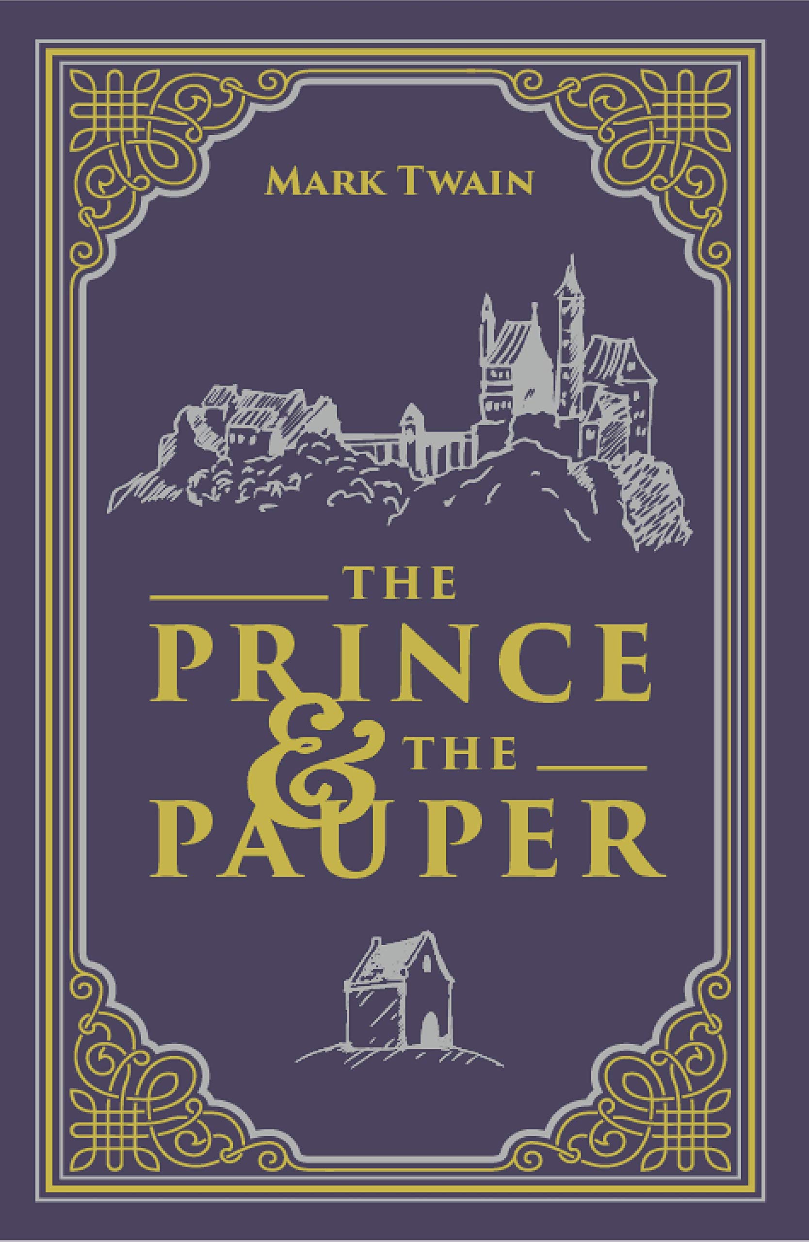The Prince and the Pauper, Mark Twain Classic Novel, (16th Century London, Children's Literature), Ribbon Page Marker, Perfect for Gifting