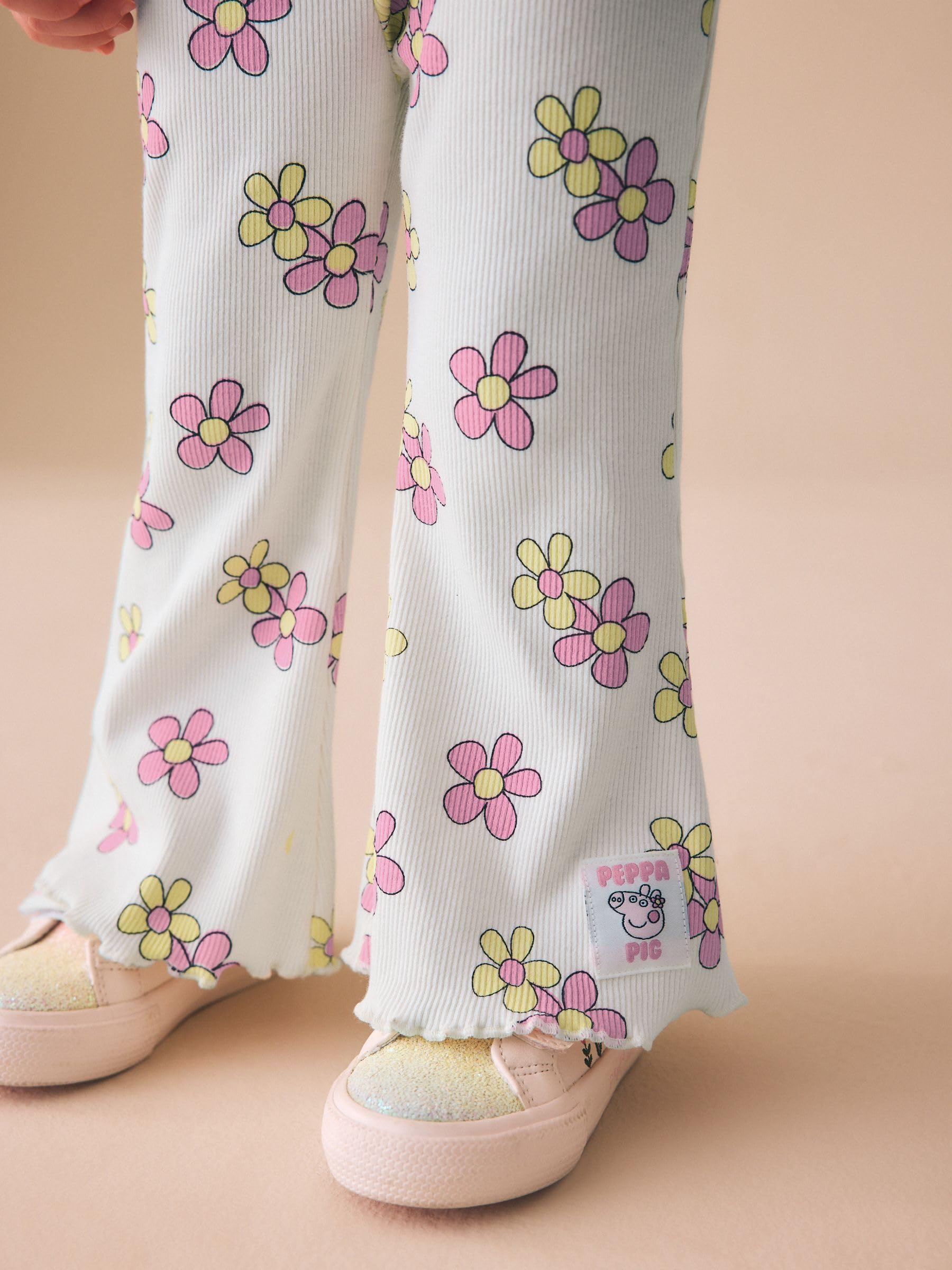 NEXT Ragazza Completo con felpa e leggings svasati