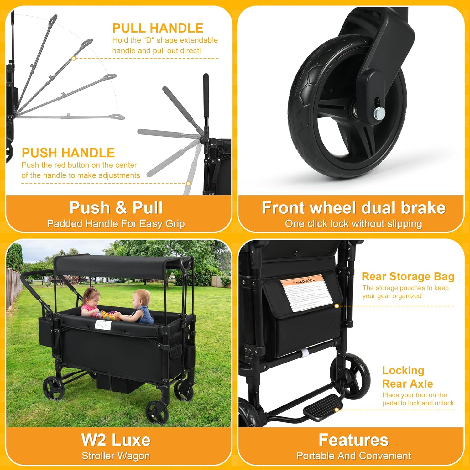 Discover the VOOI Stroller Wagon: Your Ultimate Kids’ Adventure Companion!