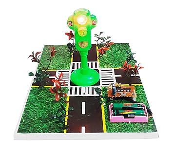 Traffic Lights Model - Decorative Science Working Model for School and College Project