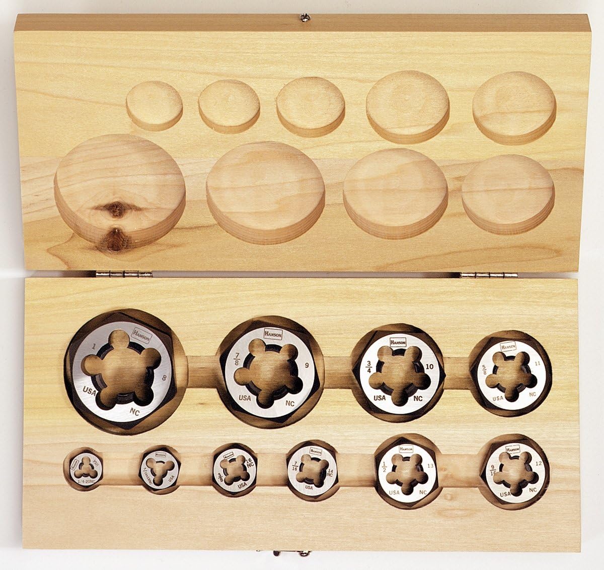 Flash Deals - 80% OFF Irwin Industrial Tools 25701 Fractional Hex Rethreading Die Set, 10-Piece