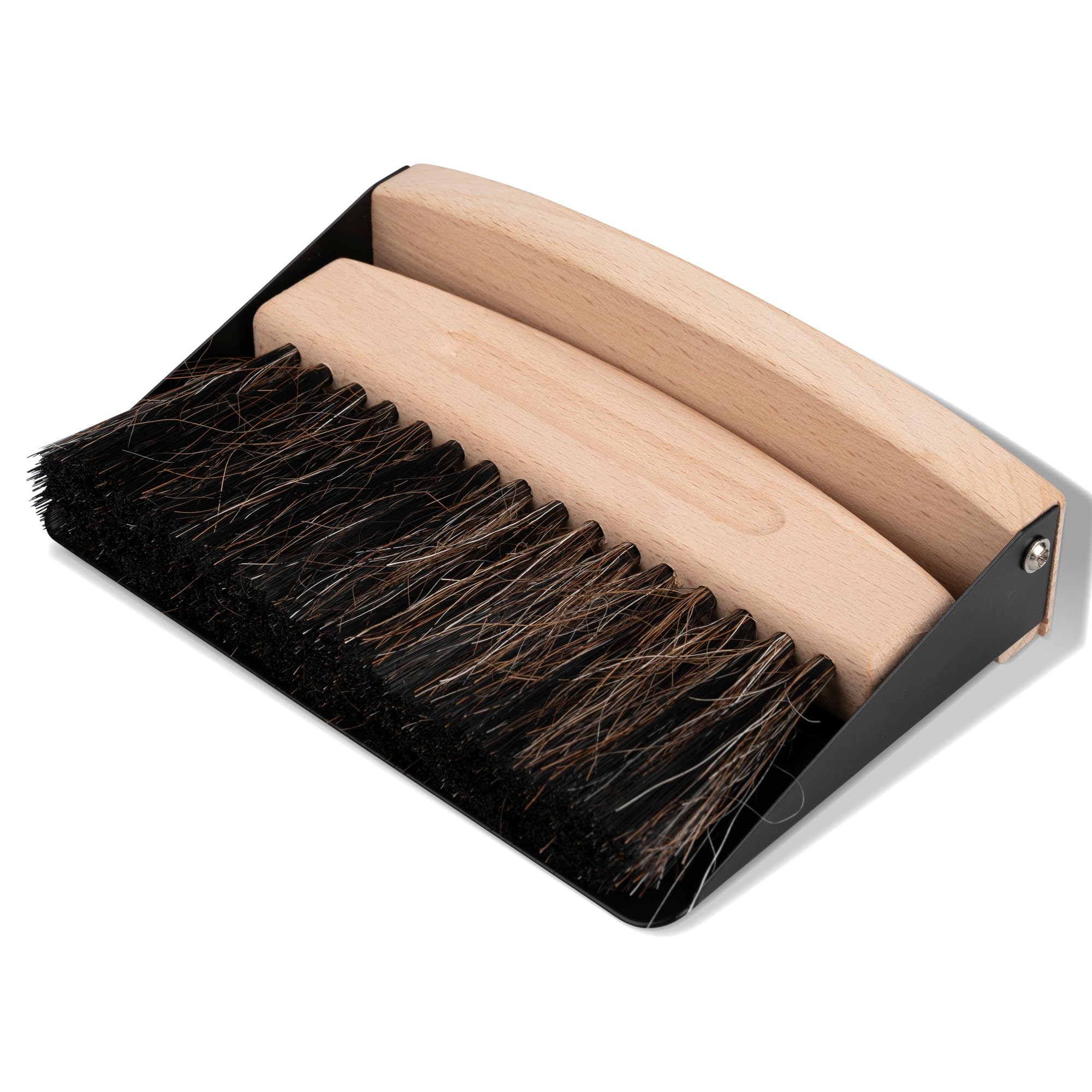 ENA Living Mini Dustpan and Brush Set | Perfect For Household Cleaning | Sturdy & Effective Dustpan | Small Dustpan and Brush | Small Brush Ideal Crumb Sweeper | Fireplace Dustpan and Brush