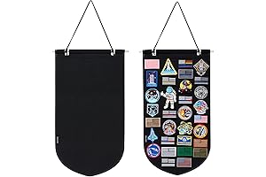 Velcro Wall Panel Patch Display for Patch Collections