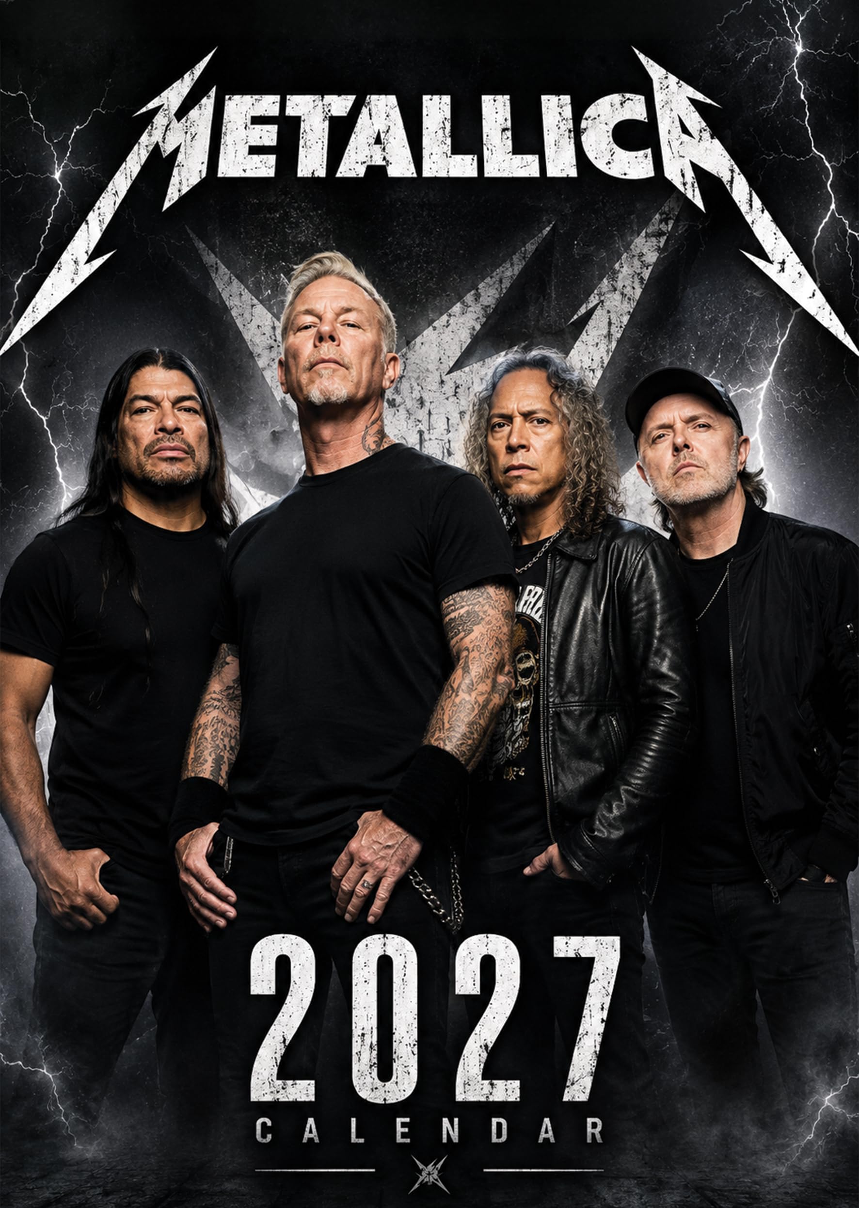 Metallica 2027 Wall Calendar | A3 Size | Premium Quality | Ideal for Fans & Collectors